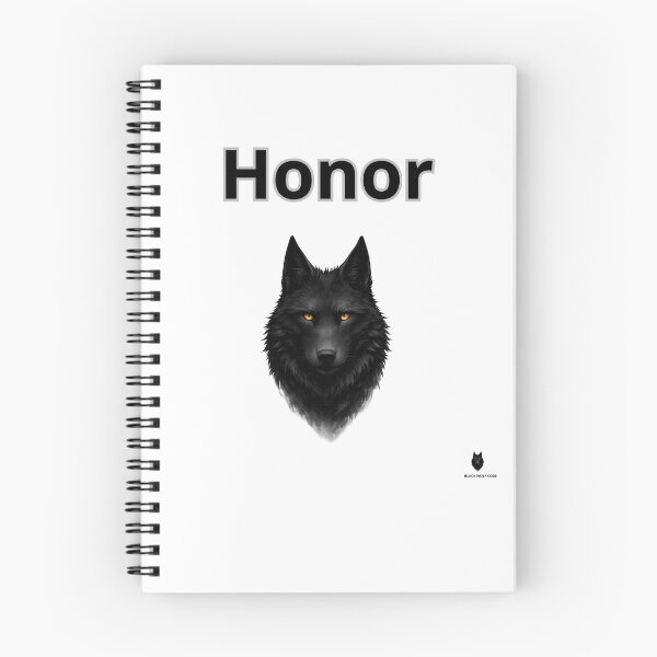 Item preview, Honor Is Earned, Never Given | Black Wolf Code designed and sold by Bwolf1956.