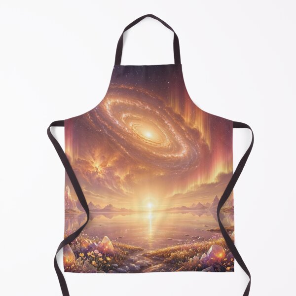 Item preview, The First Dawn | Cosmic Horizons Collection | Celestial Galaxy Sunrise Landscape Art2 designed and sold by OandSDesigns23.