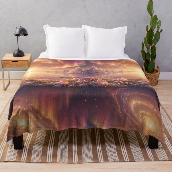 Item preview, The First Dawn | Cosmic Horizons Collection | Celestial Galaxy Sunrise Landscape Art2 designed and sold by OandSDesigns23.