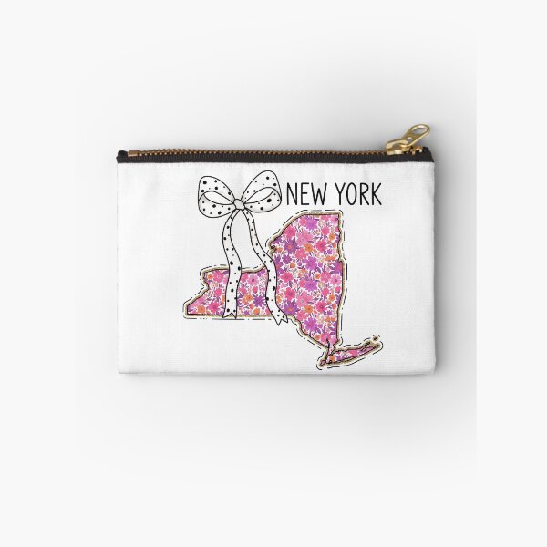 Item preview, Cute New york Floral Map Graphic Coquette Bow Design designed and sold by Paper Drip.