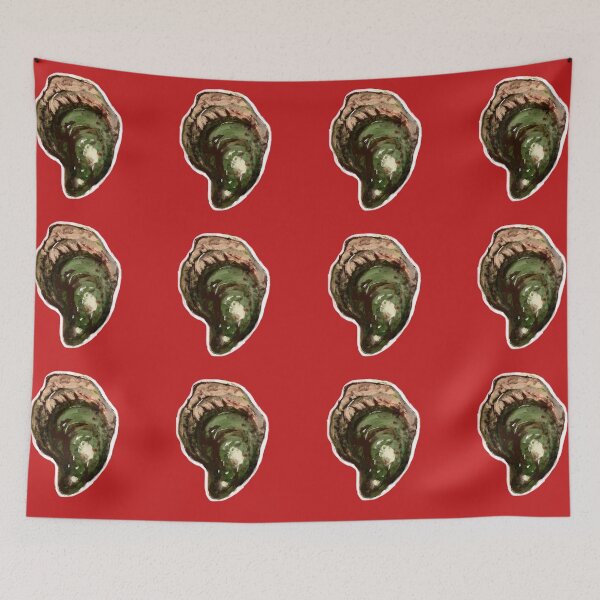Item preview, The red oyster designed and sold by Ginger Tea Studio.