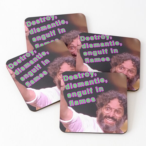 Item preview, Jason Mantzoukas Destruir Desmantelar Envolver en llamas designed and sold by weavernap.