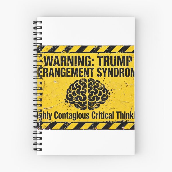 Item preview, Warning - Trump Derangement Syndrome Sign designed and sold by Dead Scientists Society .