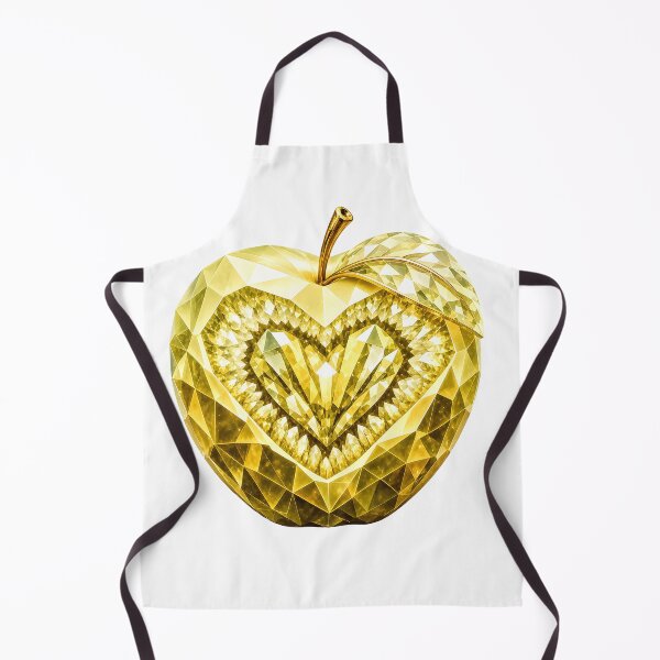 Item preview, Golden Gemstone Apple designed and sold by wordspixies.
