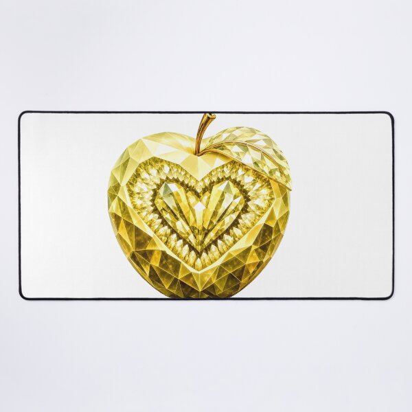 Item preview, Golden Gemstone Apple designed and sold by wordspixies.
