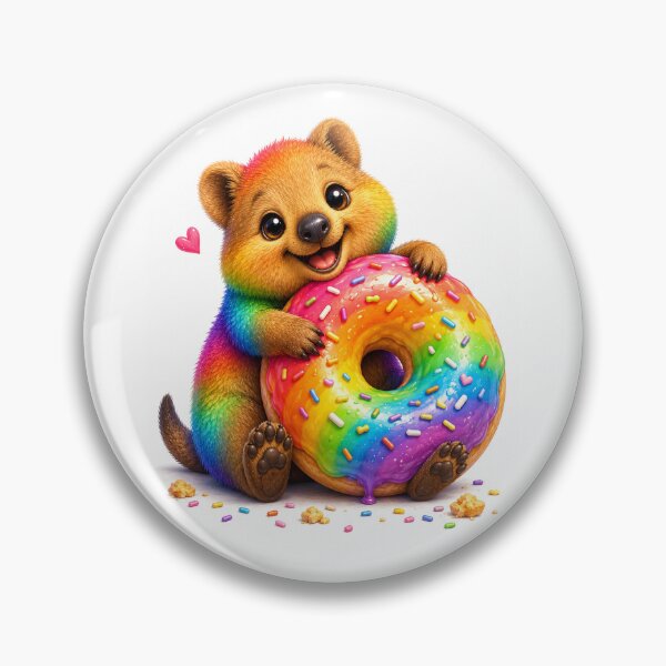Item preview, Happiness Comes in Donut Size designed and sold by QuirkNest Studio .