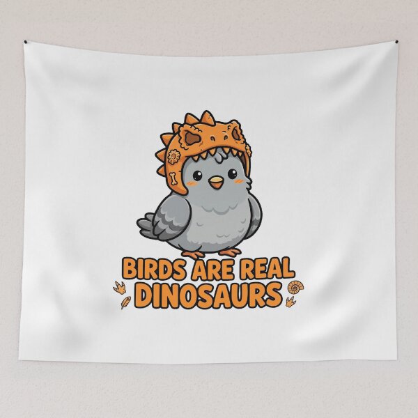 Item preview, Birds Are Real Dinosaurs - Cute Pigeon designed and sold by Dead Scientists Society .