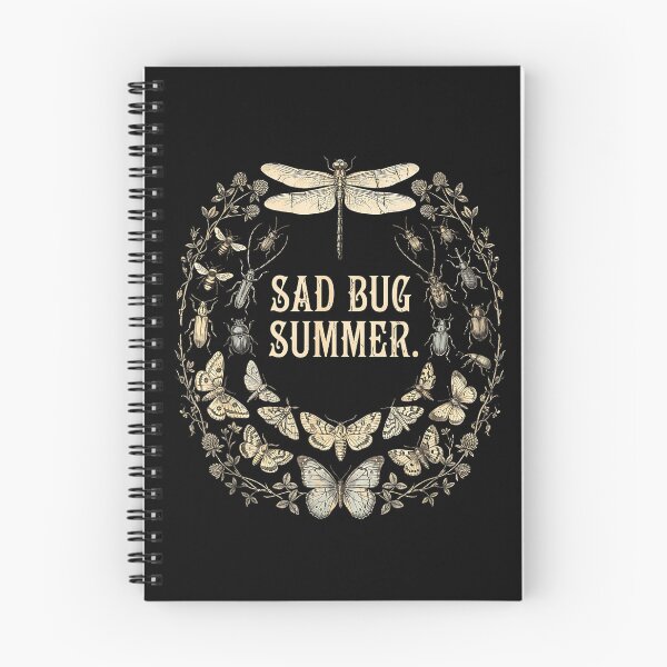 Item preview, Sad Bug Summer Vintage Entomology Nature Lover designed and sold by Rahamkshop.