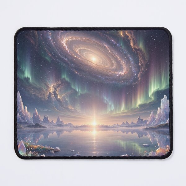 Item preview, The First Dawn | Cosmic Horizons Collection | Celestial Galaxy Sunrise Landscape Art3 designed and sold by OandSDesigns23.