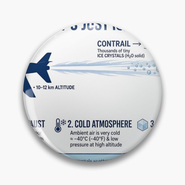 Item preview, Contrails Are Just Ice - Physics 101 designed and sold by Dead Scientists Society .