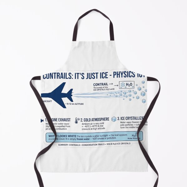 Item preview, Contrails Are Just Ice - Physics 101 designed and sold by Dead Scientists Society .