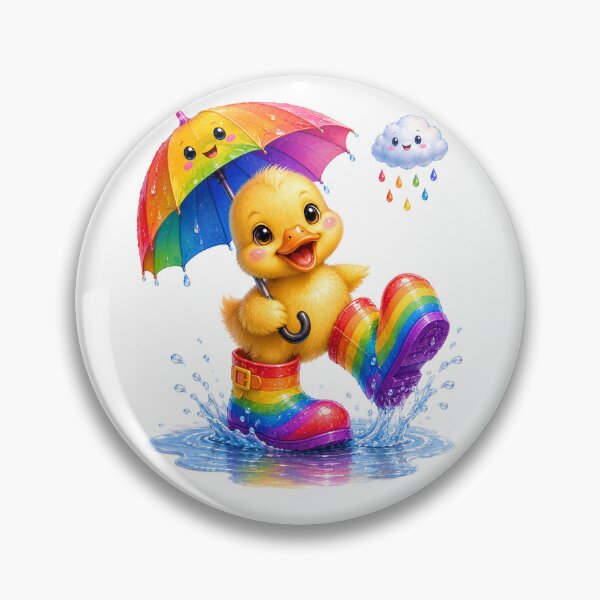 Item preview, Dancing Through Rainbow Rain designed and sold by QuirkNest Studio .