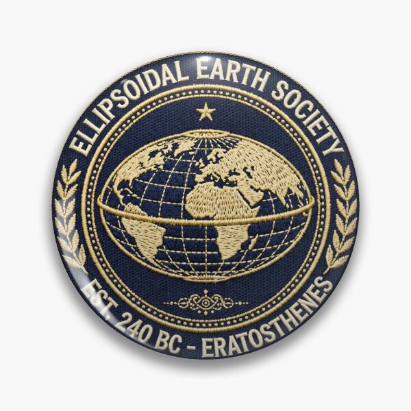 Item preview, Ellipsoidal Earth Society - East 240 BC designed and sold by Dead Scientists Society .
