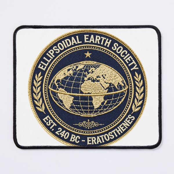 Item preview, Ellipsoidal Earth Society - East 240 BC designed and sold by Dead Scientists Society .