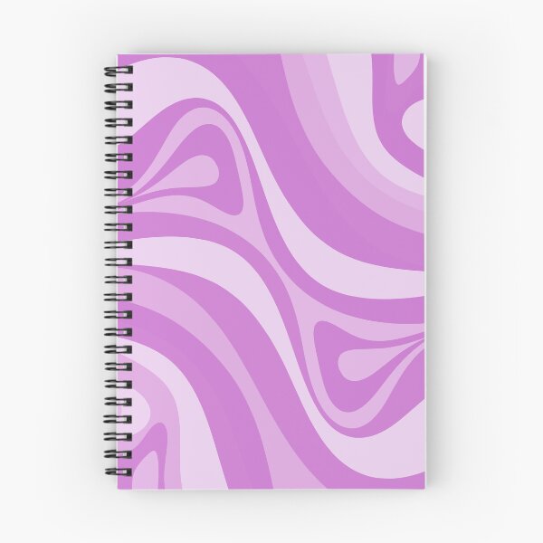 Item preview, Groovy Abstract New Groove Retro Swirl in Orchid Lilac Purple designed and sold by kierkegaard.