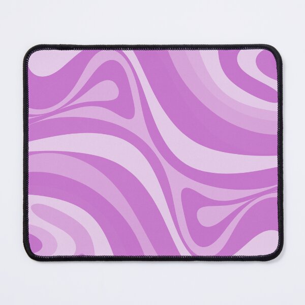 Item preview, Groovy Abstract New Groove Retro Swirl in Orchid Lilac Purple designed and sold by kierkegaard.