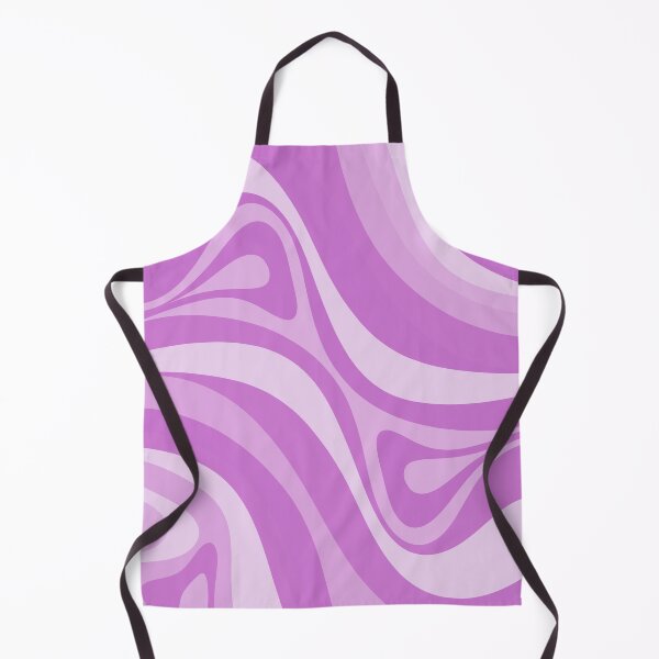 Item preview, Groovy Abstract New Groove Retro Swirl in Orchid Lilac Purple designed and sold by kierkegaard.