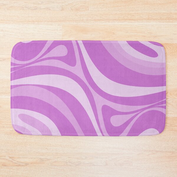 Item preview, Groovy Abstract New Groove Retro Swirl in Orchid Lilac Purple designed and sold by kierkegaard.