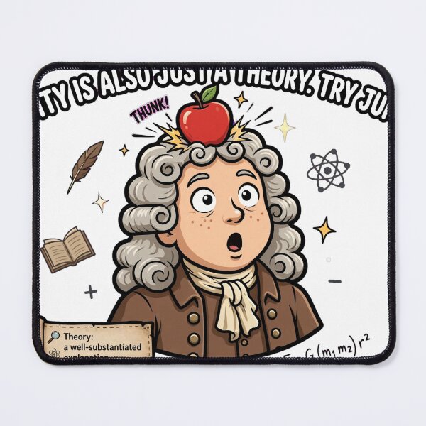 Item preview, Gravity Is Also Just A Theory designed and sold by Dead Scientists Society .
