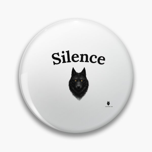 Item preview, Silent Minds Build Strong Lives | Black Wolf Code designed and sold by Bwolf1956.