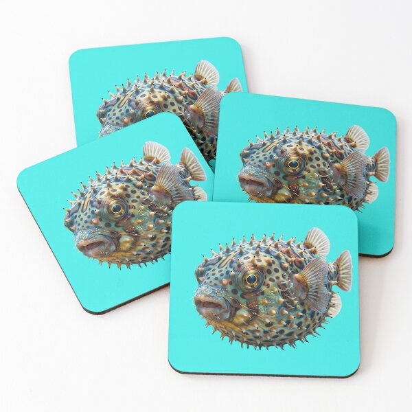 Item preview, Detailed Pufferfish Illustration on Isolated Background designed and sold by Utopian-Magic.