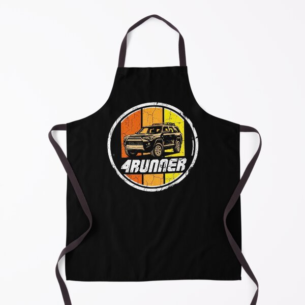Item preview, Retro Distressed Style 5th Gen 4Runner Offroad Black 4x4 [Black Shirt Only] designed and sold by Off-Road-Zone.
