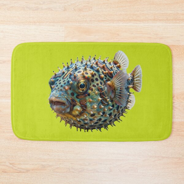 Item preview, Detailed Pufferfish Illustration on Isolated Background designed and sold by Utopian-Magic.