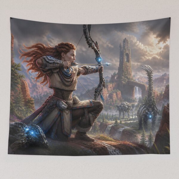 Item preview, Machine Hunter Horizon designed and sold by athanasioungr.