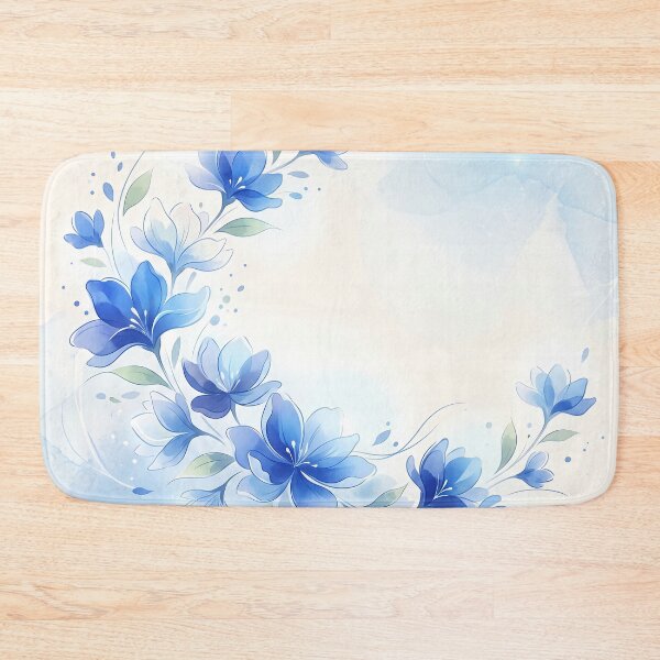 Item preview, Elegant Soft Blue Floral Arrangement designed and sold by Neural Dream.