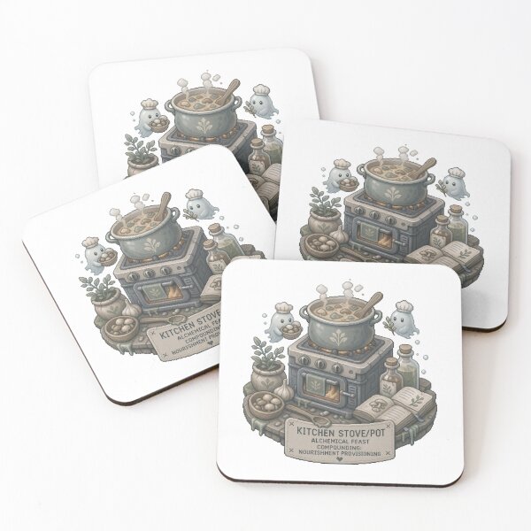 Item preview, Alchemical Feast Compounding | Gamified ADHD Meal Prep Sticker designed and sold by PixelQuestDaily.