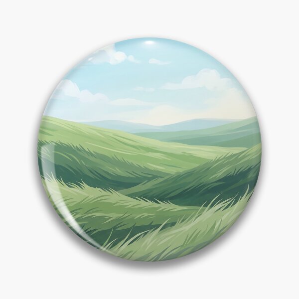 Item preview, Green Rolling Hills and Serene Blue Sky designed and sold by Neural Dream.