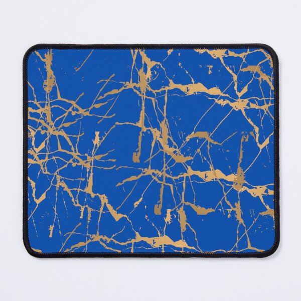 Item preview, Gold and Blue Splatter designed and sold by MayaCordalia.