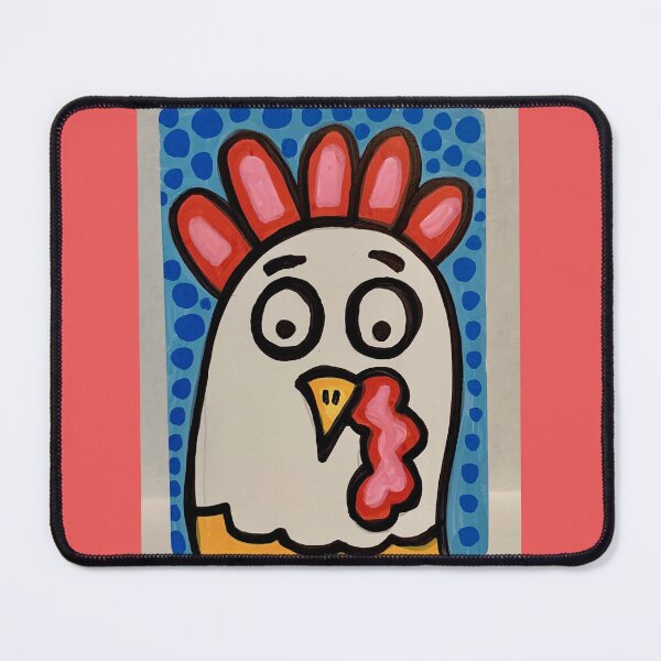 Item preview, Chicken Head with Dots designed and sold by GemmasGems.