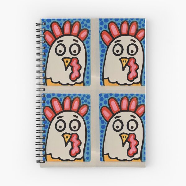 Item preview, Chicken Head with Dots designed and sold by GemmasGems.