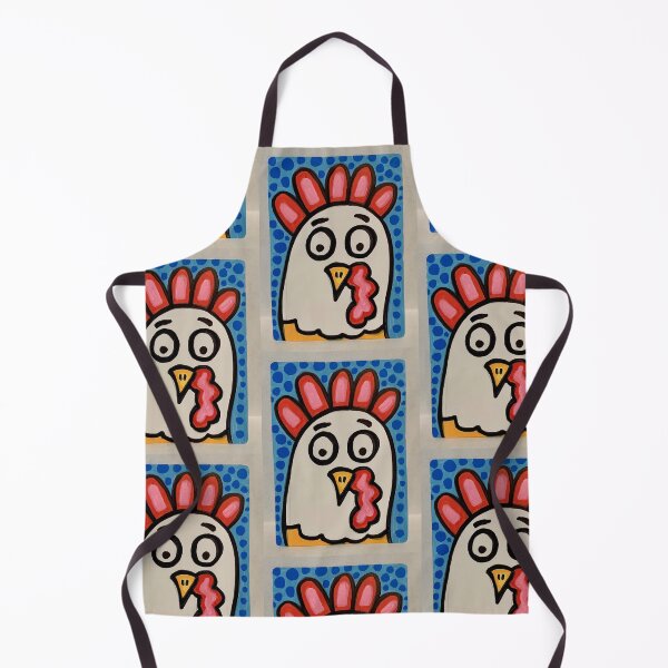 Item preview, Chicken Head with Dots designed and sold by GemmasGems.