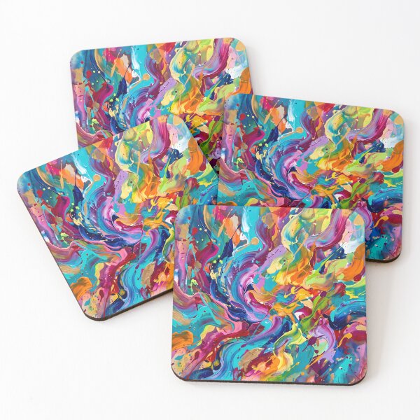Item preview, Abstract Multi Colors designed and sold by VictoriaaStore.