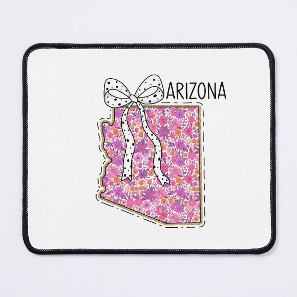 Item preview, Cute Arizona Floral Map Graphic Coquette Bow Design  designed and sold by Paper Drip.