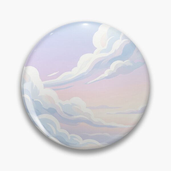 Item preview, Fluffy Pastel Clouds in Dreamy Sky designed and sold by Neural Dream.