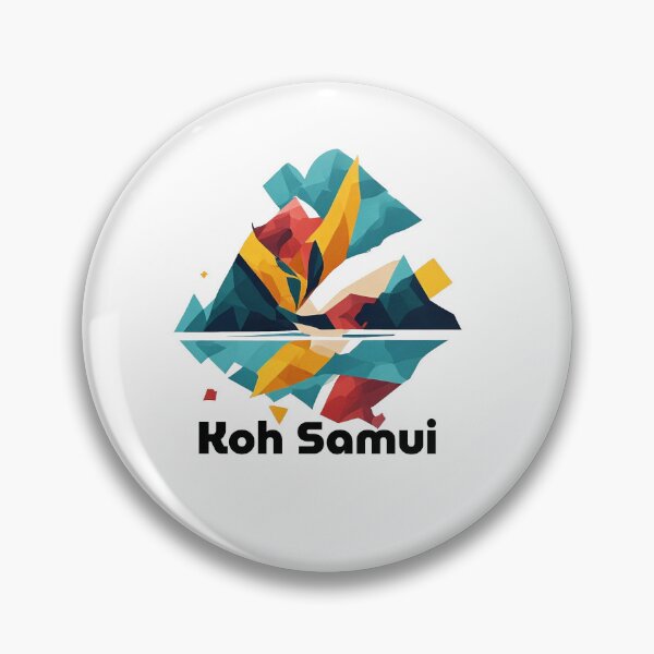 Item preview, Copy of Koh Samui Thailand - Abstract Tropical Island Beach Art designed and sold by OzzFrequency.