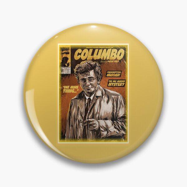 Item preview, Columbo Comic (on Yellow) designed and sold by PawsitiveMum3.