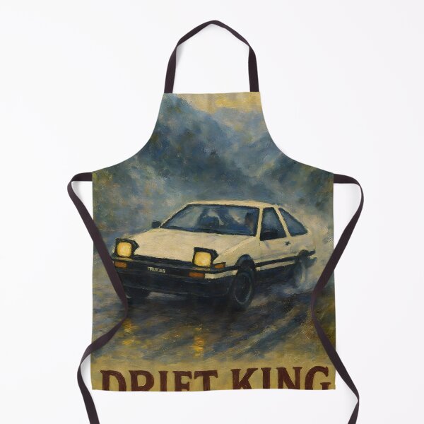 Item preview, Drift King AE86 Retro - Oil Painting designed and sold by Dhenin Studio.