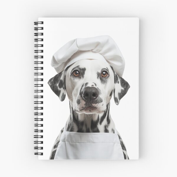 Item preview, Funny Dalmatian Dog Chef Realistic Animal Cooking Humor Art designed and sold by LazyOwlStore.