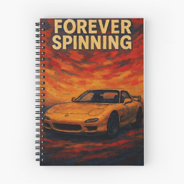 Item preview, Forever Spinning RX7 - Abstract Canvas Art designed and sold by Dhenin Studio.