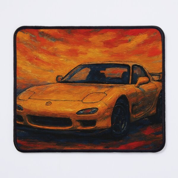 Item preview, Forever Spinning RX7 - Abstract Canvas Art designed and sold by Dhenin Studio.