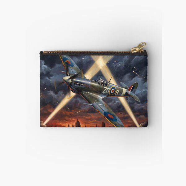 Item preview, Supermarine Spitfire over London (with text) designed and sold by Yaremchuk.