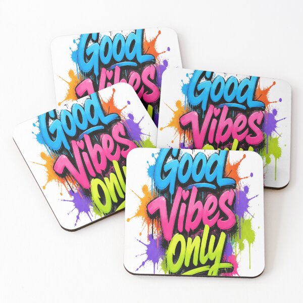 Item preview, Good Vibes Only Graffiti Typography designed and sold by Fable-Fit.