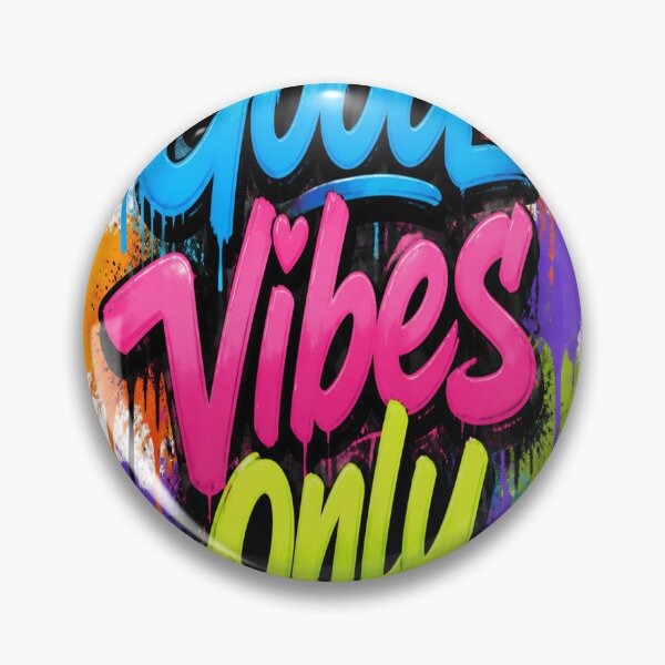 Item preview, Good Vibes Only Graffiti Typography designed and sold by Fable-Fit.