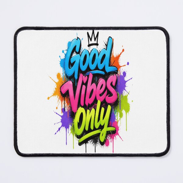 Item preview, Good Vibes Only Graffiti Typography designed and sold by Fable-Fit.
