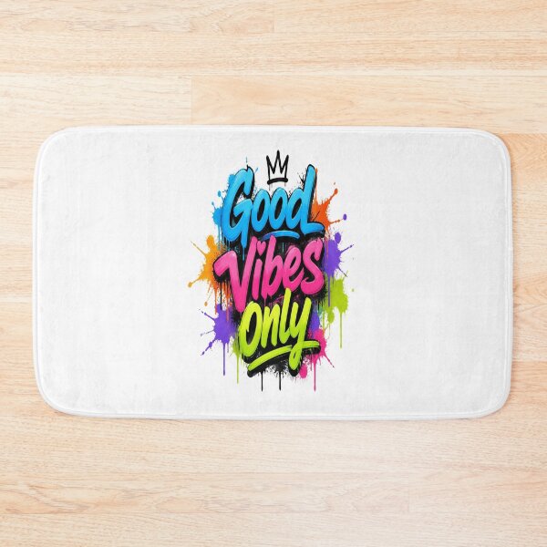 Item preview, Good Vibes Only Graffiti Typography designed and sold by Fable-Fit.