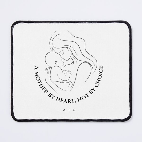 Item preview, A Mother by Heart Minimalist Line Art designed and sold by Art-That-Speaks.